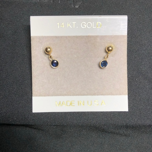 Brilliant Blue Sapphires each 4MM Faceted Drop - Picture 3 of 7